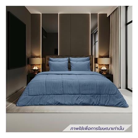 ชุดผ้าปูที่นอน 6 ฟุต (ชุด 6 ชิ้น) PICASSO CLASSIC IRIS SEA BLUE_0