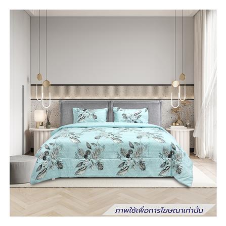 ชุดผ้าปูที่นอน 6 ฟุต (ชุด 5 ชิ้น) PICASSO CLASSIC FLORA GREENMINT_0