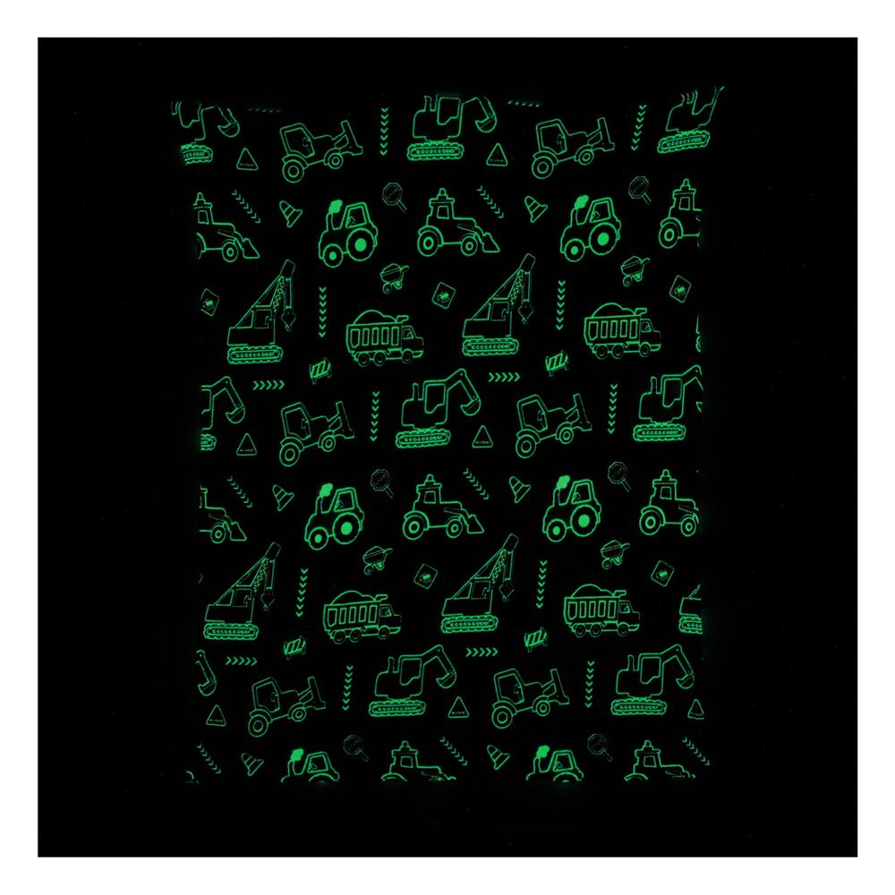 ผ้าห่มเรืองแสง SNAZZ TRUCK 50x60 นิ้ว สี BLUE