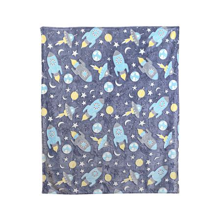 ผ้าห่มเรืองแสง SNAZZ SPACE 50x60 นิ้ว สี PURPLE_2