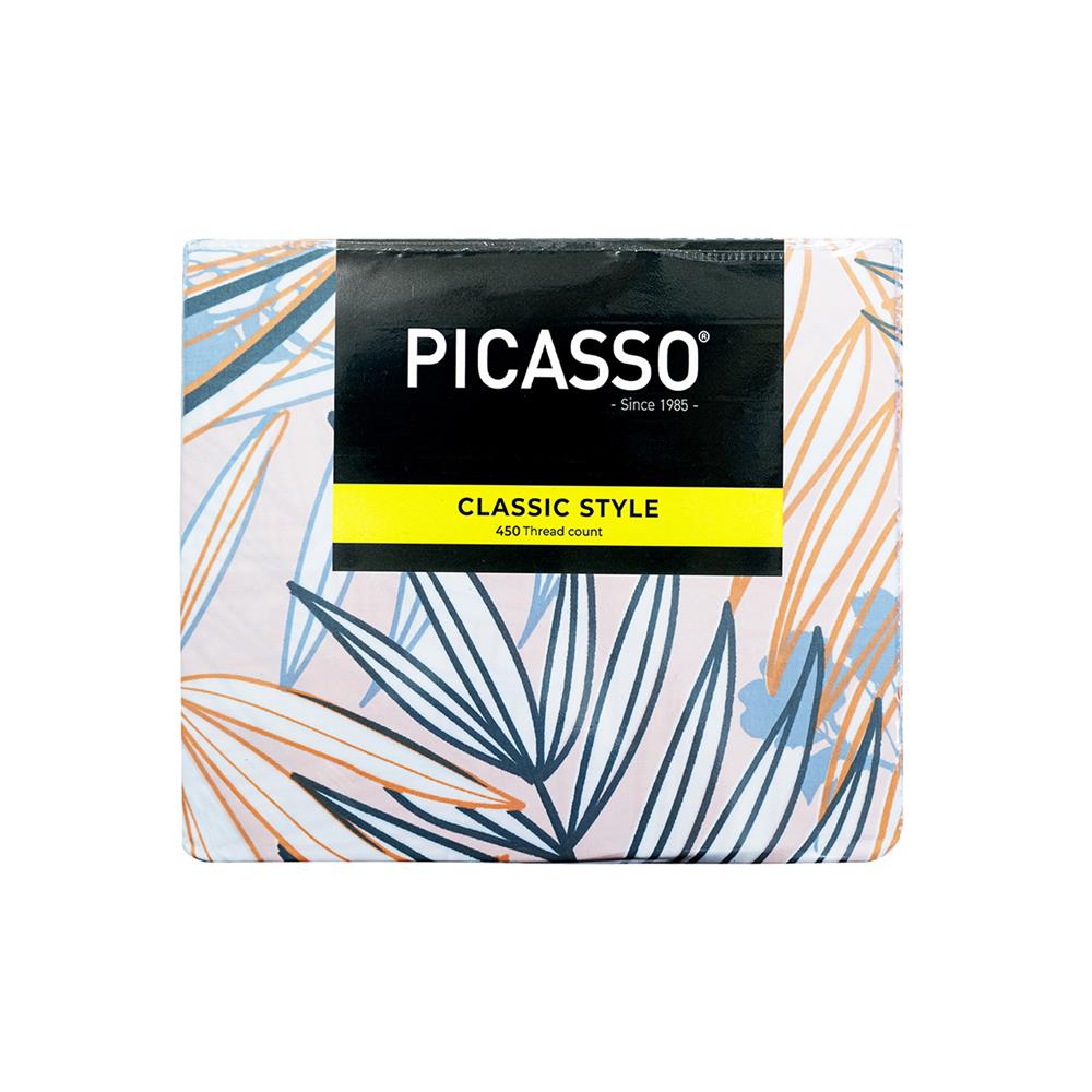 ชุดผ้าปูที่นอน 6 ฟุต (ชุด 5 ชิ้น) PICASSO CLASSIC PLAM OLD ROSE