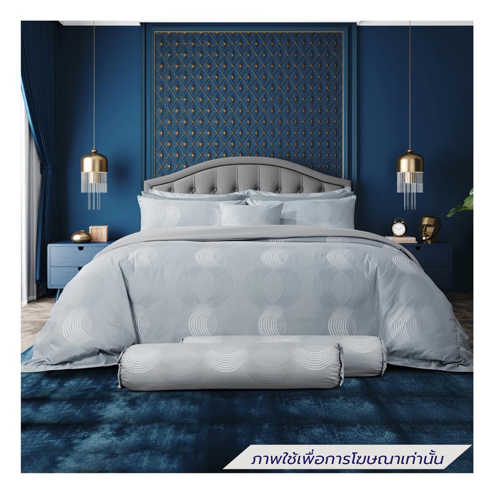 ชุดผ้าปูที่นอน 6 ฟุต (ชุด 6 ชิ้น) SATIN PLUS LUCKY ME LUCKY MORE LK068