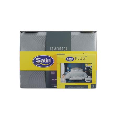 ชุดผ้าปูที่นอน 6 ฟุต (ชุด 6 ชิ้น) SATIN PLUS LUCKY ME LUCKY MORE LK068_4