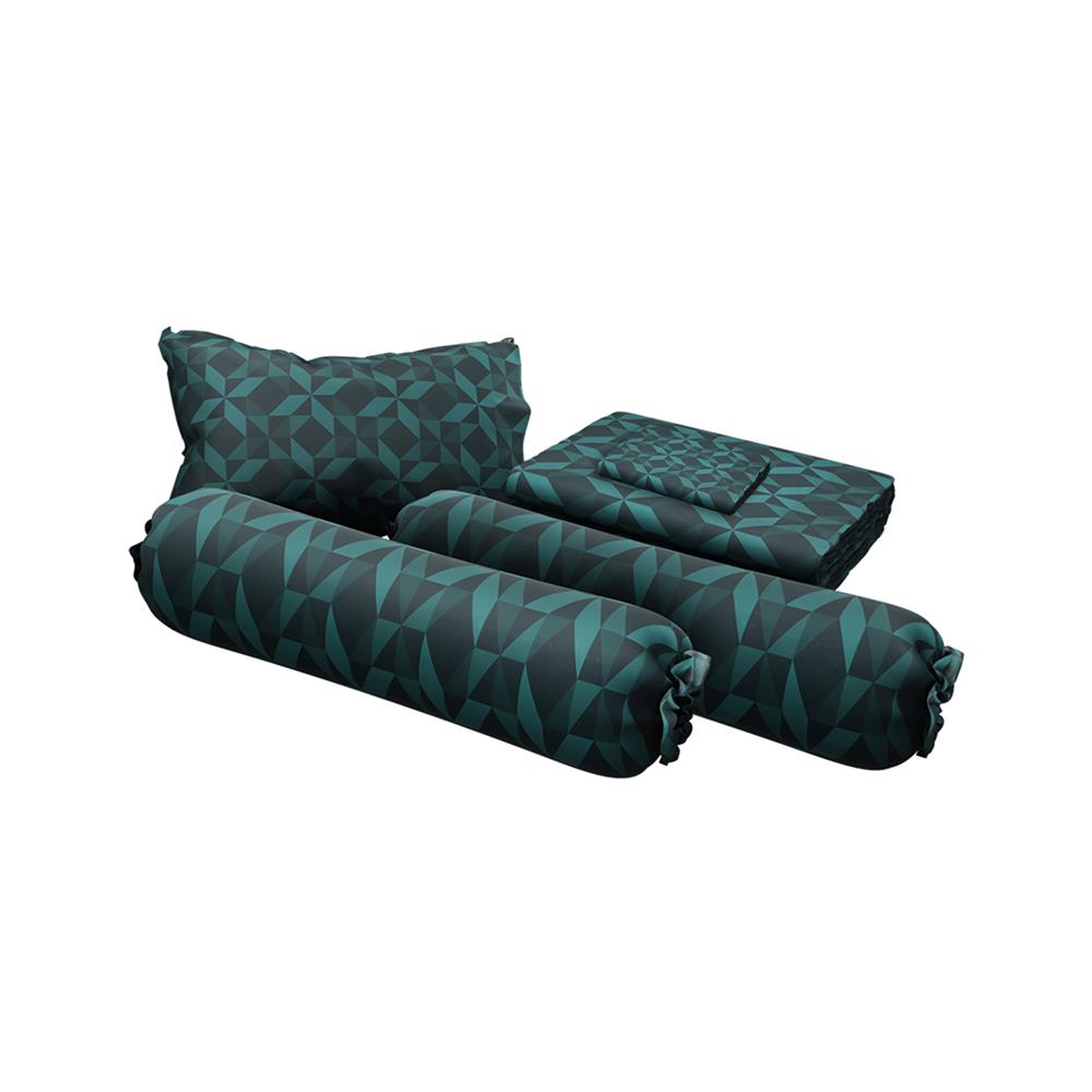 ชุดผ้าปูที่นอน 6 ฟุต (ชุด 6 ชิ้น) SATIN PLUS LUCKY ME LUCKY MORE LK067