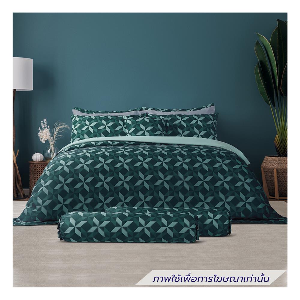 ชุดผ้าปูที่นอน 6 ฟุต (ชุด 6 ชิ้น) SATIN PLUS LUCKY ME LUCKY MORE LK067