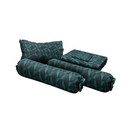 ชุดผ้าปูที่นอน 6 ฟุต (ชุด 6 ชิ้น) SATIN PLUS LUCKY ME LUCKY MORE LK067_1