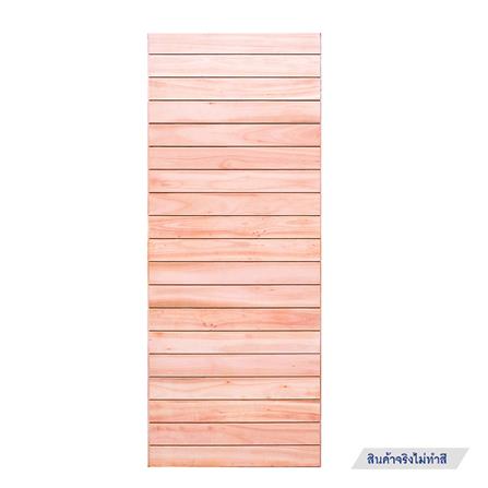 ประตูไม้เรดแกรนด์ดิส ไม่เจาะลูกบิด D2D-801 80x200 ซม. สีธรรมชาติ_0