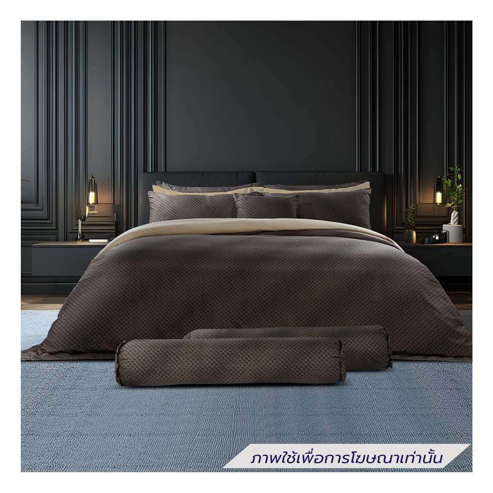 ชุดผ้าปูที่นอน 6 ฟุต (ชุด 6 ชิ้น) SATIN PLUS LUCKY ME LUCKY MORE LKS002