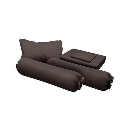 ชุดผ้าปูที่นอน 6 ฟุต (ชุด 6 ชิ้น) SATIN PLUS LUCKY ME LUCKY MORE LKS002_1