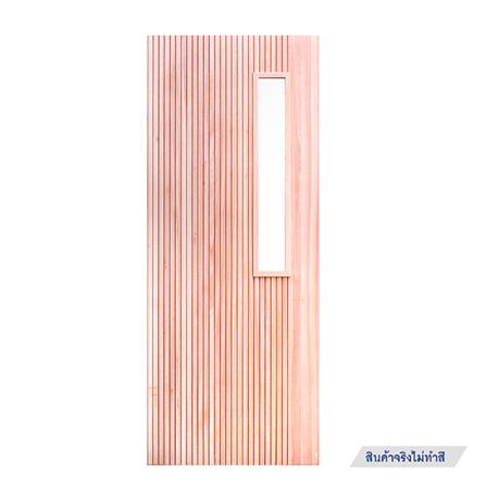 ประตูไม้เรดแกรนด์ดิส ไม่เจาะลูกบิด D2D-914 80x200 ซม. สีธรรมชาติ_0