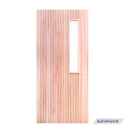 ประตูไม้เรดแกรนด์ดิส ไม่เจาะลูกบิด D2D D2D-914 90x200 ซม. สีธรรมชาติ_0