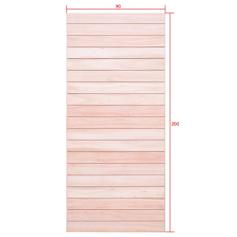 ประตูไม้เรดแกรนด์ดิส ไม่เจาะลูกบิด D2D D2D-801 90x200 ซม. สีธรรมชาติ