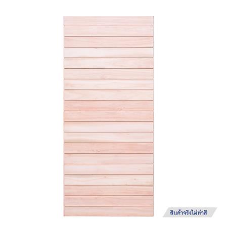 ประตูไม้เรดแกรนด์ดิส ไม่เจาะลูกบิด D2D D2D-801 90x200 ซม. สีธรรมชาติ_0