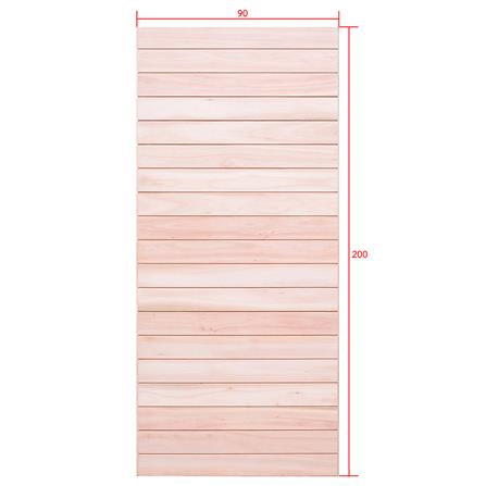 ประตูไม้เรดแกรนด์ดิส ไม่เจาะลูกบิด D2D D2D-801 90x200 ซม. สีธรรมชาติ_4