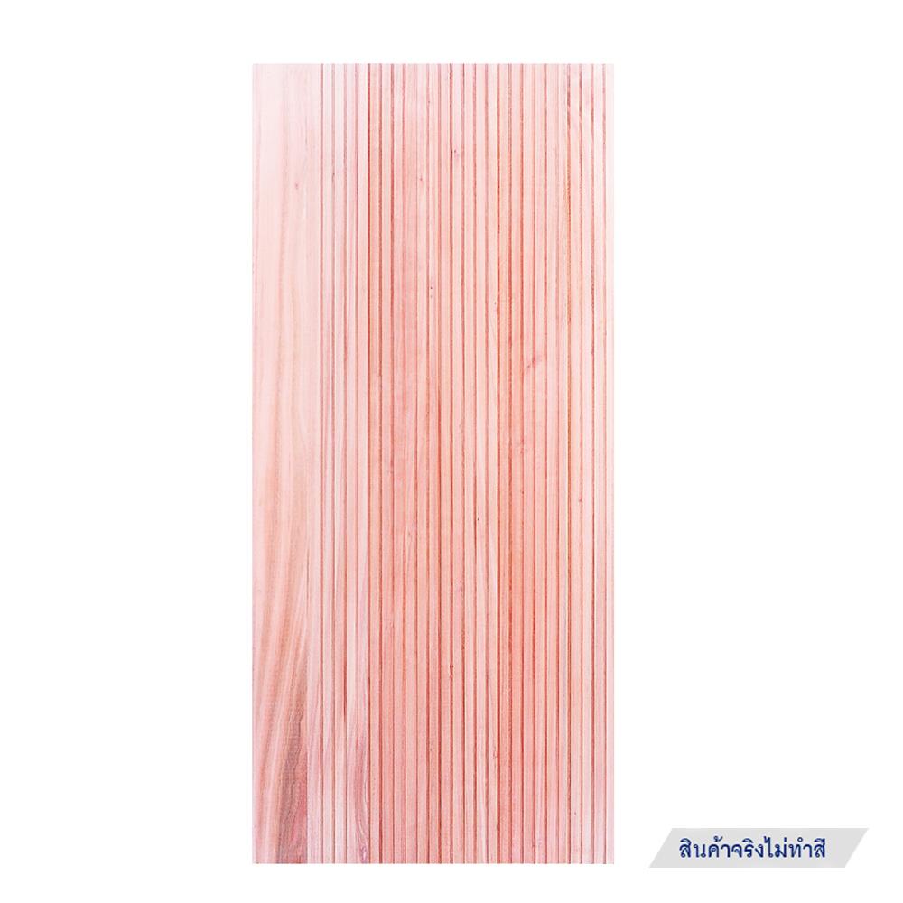 ประตูไม้เรดแกรนด์ดิส ไม่เจาะลูกบิด D2D D2D-910 90x200 ซม. สีธรรมชาติ