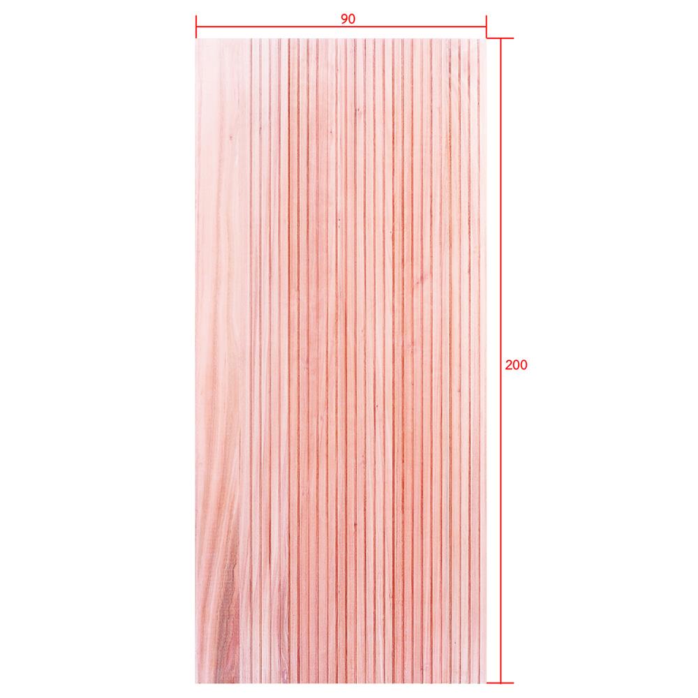 ประตูไม้เรดแกรนด์ดิส ไม่เจาะลูกบิด D2D D2D-910 90x200 ซม. สีธรรมชาติ