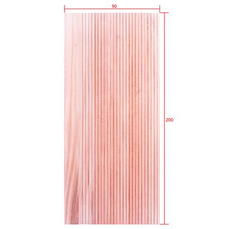 ประตูไม้เรดแกรนด์ดิส ไม่เจาะลูกบิด D2D D2D-910 90x200 ซม. สีธรรมชาติ_4