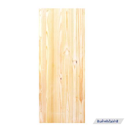 ประตูไม้สนนิวซีแลนด์ ไม่เจาะลูกบิด D2D ECO PINE-812 80x200 ซม. สีธรรมชาติ_0