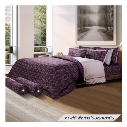 ชุดผ้าปูที่นอน 6 ฟุต (ชุด 6 ชิ้น) SATIN PLUS LUCKY ME LUCKY MORE LK071_0