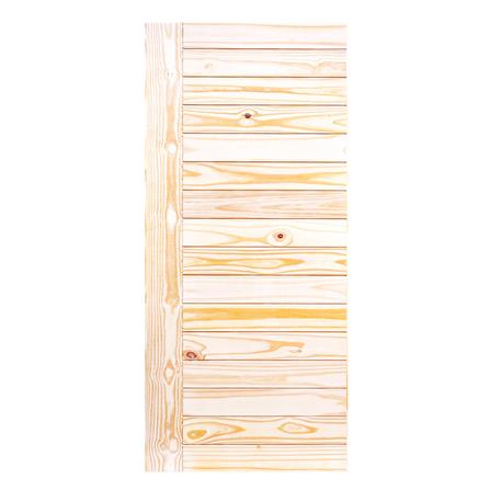 ประตูไม้สนนิวซีแลนด์ D2D ECO PINE-814 90x200 ซม. สีธรรมชาติ ไม่เจาะลูกบิด_0