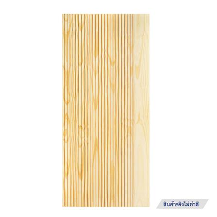 ประตูไม้สนนิวซีแลนด์ ไม่เจาะลูกบิด D2D D2D-910 90x200 ซม. สีธรรมชาติ_0