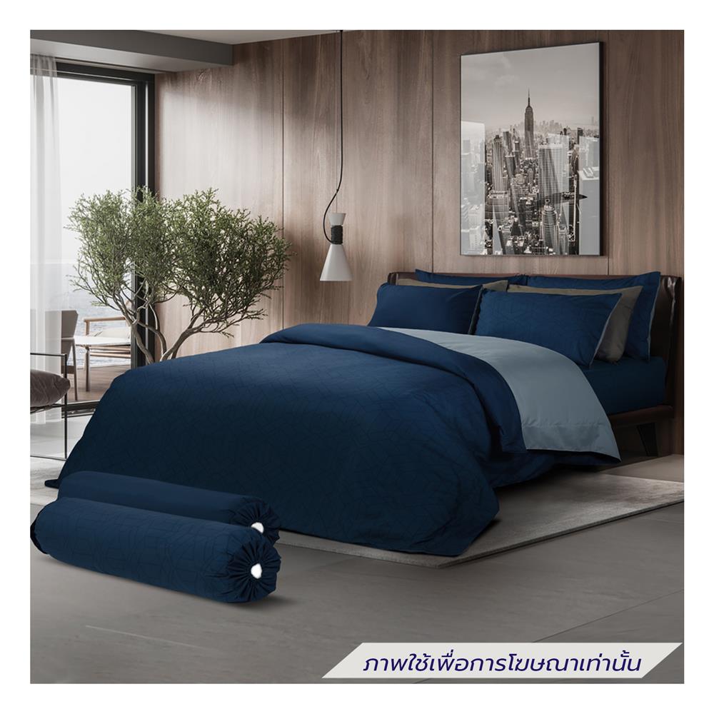 ชุดผ้าปูที่นอน 6 ฟุต (ชุด 6 ชิ้น) SATIN PLUS LUCKY ME LUCKY MORE LK066