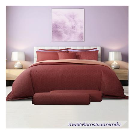 ชุดผ้าปูที่นอน 6 ฟุต (ชุด 6 ชิ้น) SATIN PLUS LUCKY ME LUCKY MORE LK070_0