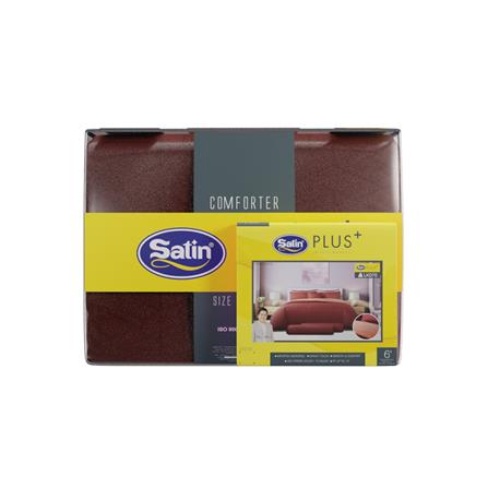 ชุดผ้าปูที่นอน 6 ฟุต (ชุด 6 ชิ้น) SATIN PLUS LUCKY ME LUCKY MORE LK070_4