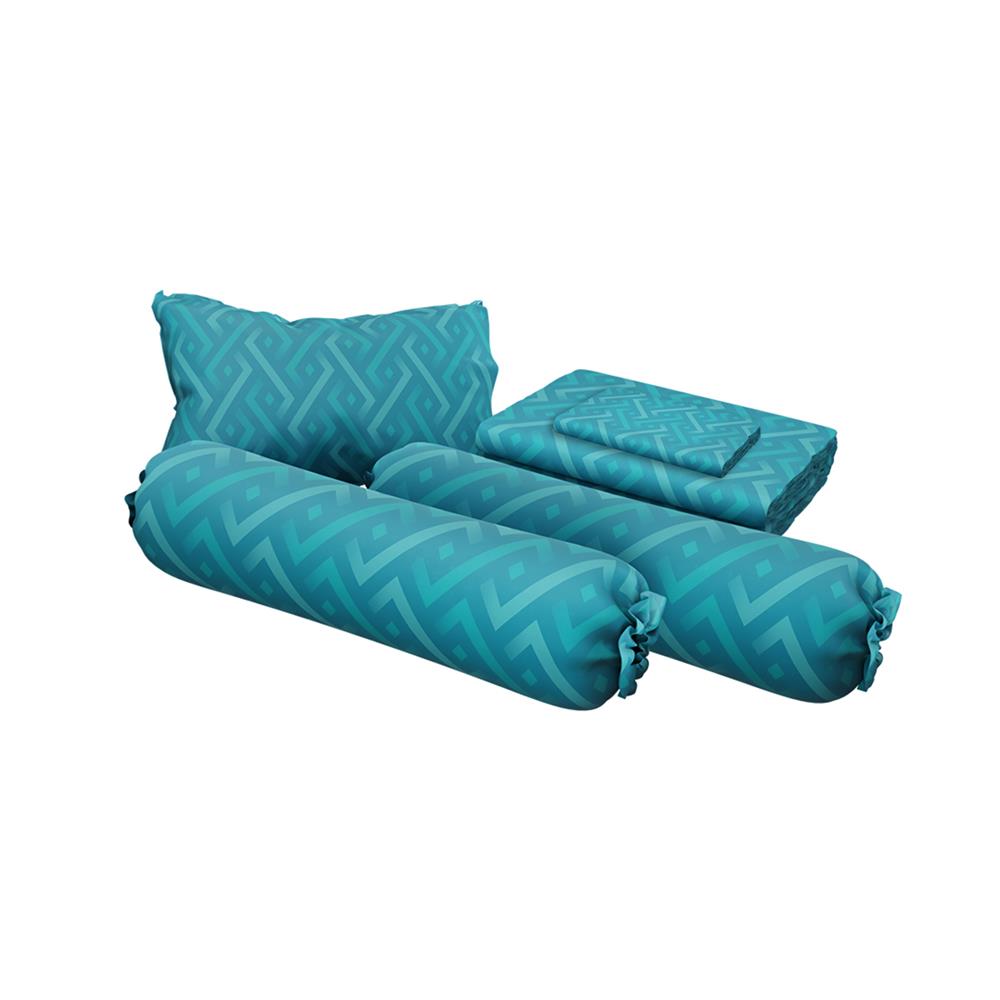 ชุดผ้าปูที่นอน 6 ฟุต (ชุด 6 ชิ้น) SATIN PLUS LUCKY ME LUCKY MORE LK065