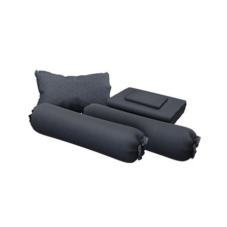 ชุดผ้าปูที่นอน 6 ฟุต (ชุด 6 ชิ้น) SATIN PLUS LUCKY ME LUCKY MORE LK062_1