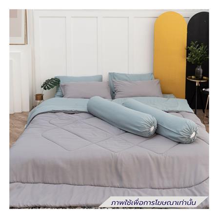 ชุดผ้าปูที่นอน 6 ฟุต (ชุด 6 ชิ้น) SANTA BEDDING สี GREEN/GREY_1