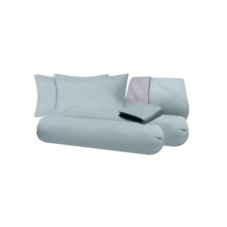 ชุดผ้าปูที่นอน 6 ฟุต (ชุด 6 ชิ้น) SANTA BEDDING สี GREEN/GREY_5