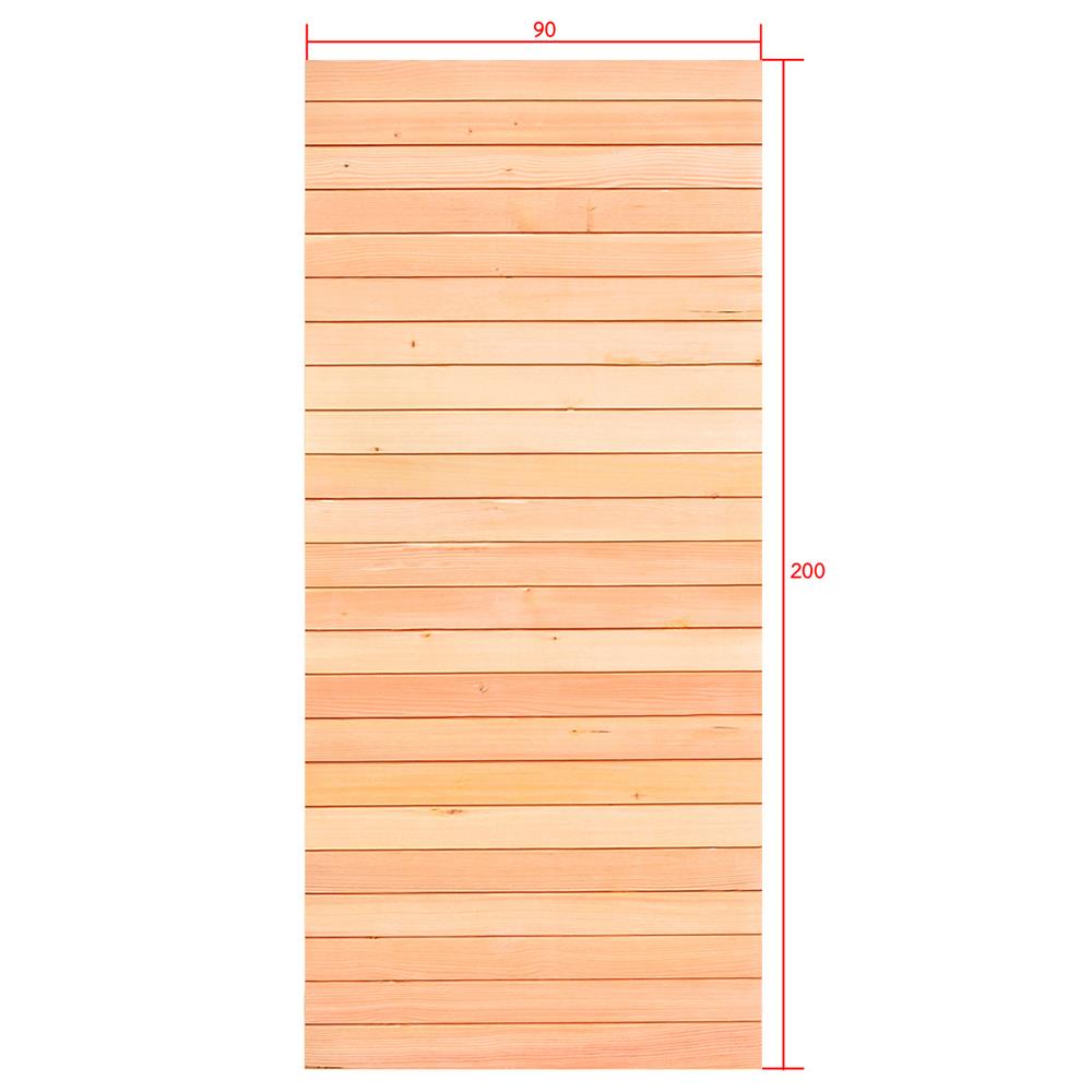 ประตูไม้ดักลาสเฟอร์ ไม่เจาะลูกบิด D2D ECOP PINE-801 90x200 ซม. สีธรรมชาติ