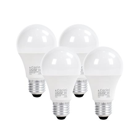 หลอด LED CARINI A60 ECOLIFE2 11 วัตต์ COOL WHITE E27 (แพ็ก 4 ชิ้น)_0