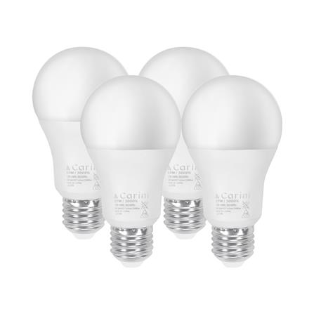 หลอด LED CARINI A60 ECOLIFE2 15 วัตต์ WARM WHITE E27 (แพ็ก 4 ชิ้น)_0