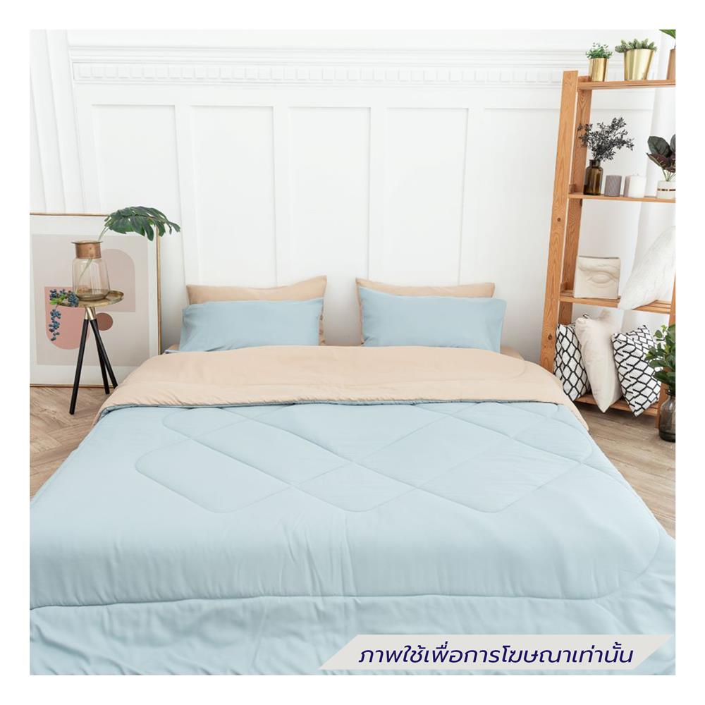 ชุดผ้าปูที่นอน 5 ฟุต (ชุด 6 ชิ้น) SANTA BEDDING สี BROWN/GREEN