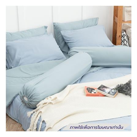 ชุดผ้าปูที่นอน 6 ฟุต (ชุด 6 ชิ้น) SANTA BEDDING สี GREEN/LIGHT BLUE_2