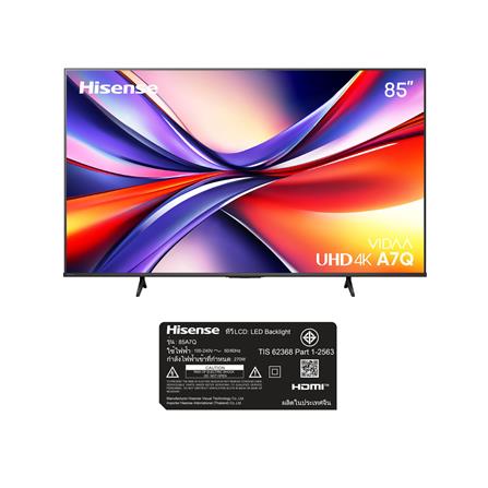 ทีวีแอลอีดี 85 นิ้ว HISENSE (4K, LED, VIDDA) 85A7Q_5