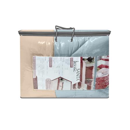 ชุดผ้าปูที่นอน 3.5 ฟุต (ชุด 4 ชิ้น) SANTA BEDDING สี BROWN/GREEN_7