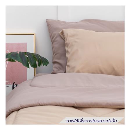 ชุดผ้าปูที่นอน 6 ฟุต (ชุด 6 ชิ้น) SANTA BEDDING สี CREAM/BROWN_3