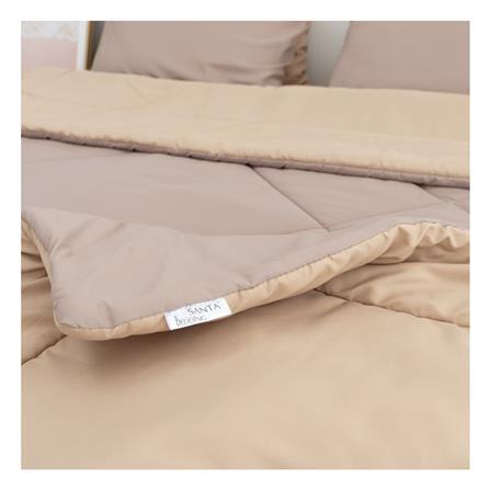 ชุดผ้าปูที่นอน 3.5 ฟุต (ชุด 4 ชิ้น) SANTA BEDDING สี BROWN/CREAM_6