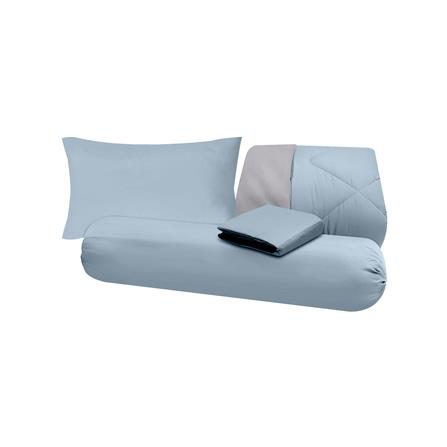 ชุดผ้าปูที่นอน 3.5 ฟุต (ชุด 4 ชิ้น) SANTA BEDDING สี GREEN/GREY_5