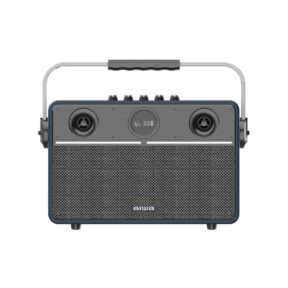 ลำโพงบลูทูธพร้อมไมค์ AIWA MI-X430 สีน้ำเงิน