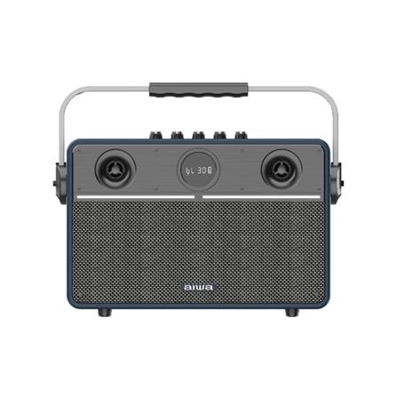 ลำโพงบลูทูธพร้อมไมค์ AIWA MI-X430 สีน้ำเงิน_0