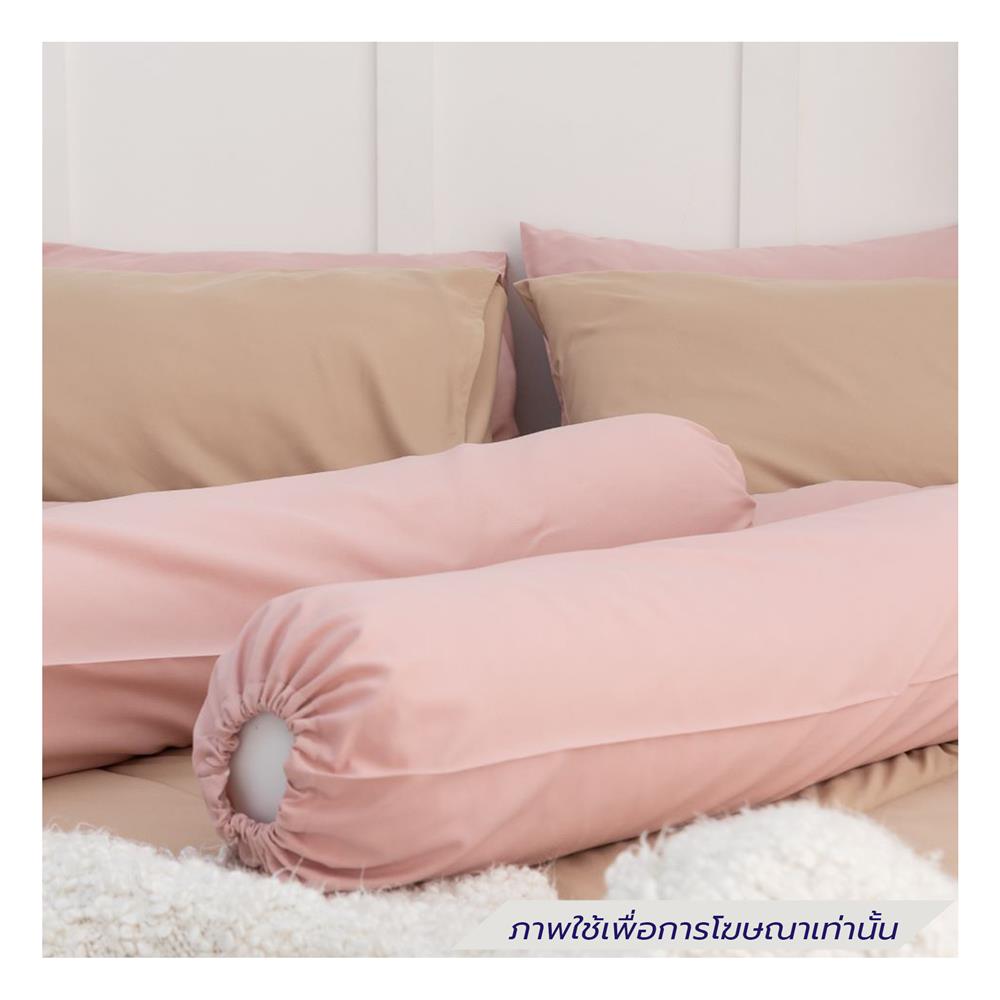 ชุดผ้าปูที่นอน 6 ฟุต (ชุด 6 ชิ้น) SANTA BEDDING สี PINK/BROWN