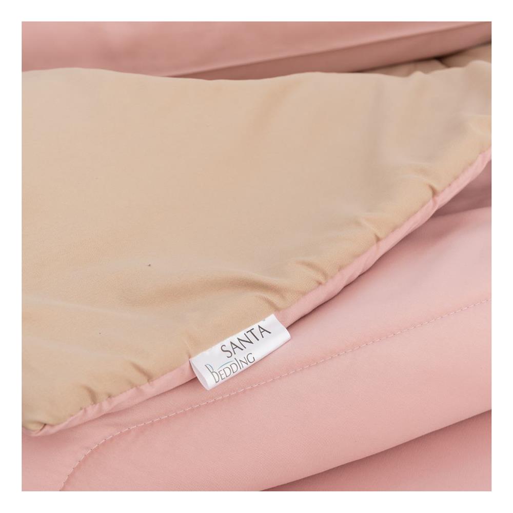 ชุดผ้าปูที่นอน 6 ฟุต (ชุด 6 ชิ้น) SANTA BEDDING สี PINK/BROWN