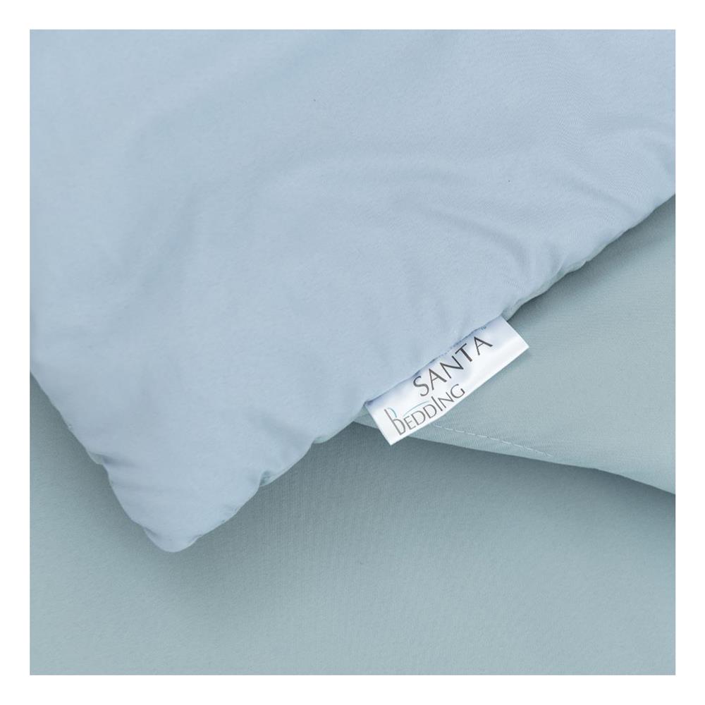 ชุดผ้าปูที่นอน 5 ฟุต (ชุด 6 ชิ้น) SANTA BEDDING สี GREEN /LIGHT BLUE