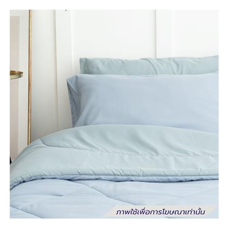 ชุดผ้าปูที่นอน 5 ฟุต (ชุด 6 ชิ้น) SANTA BEDDING สี GREEN /LIGHT BLUE_4