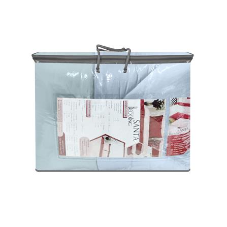 ชุดผ้าปูที่นอน 5 ฟุต (ชุด 6 ชิ้น) SANTA BEDDING สี GREEN /LIGHT BLUE_9