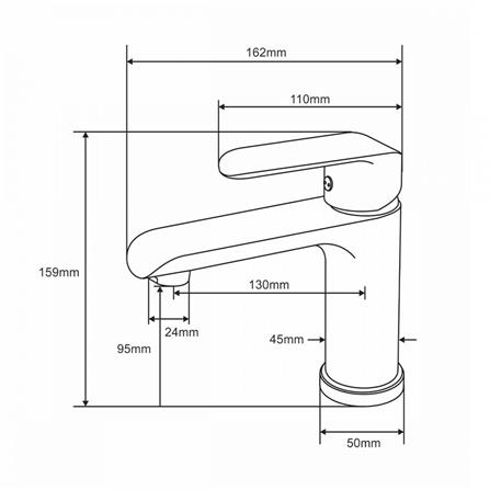 ก๊อกผสมอ่างล้างหน้า RASLAND RA A111-A9696_5